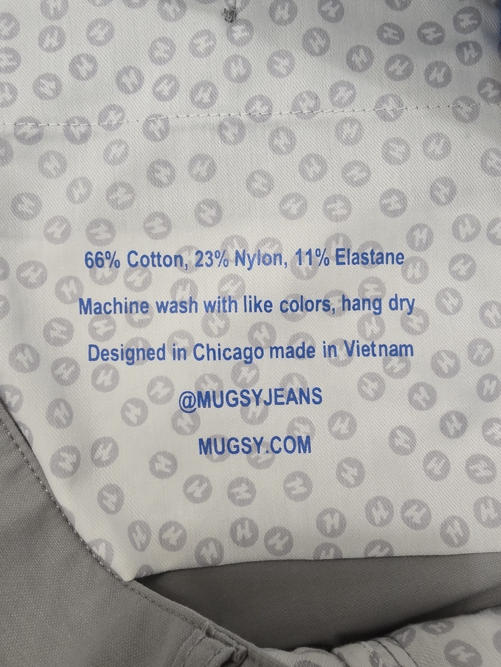 Mugsy Jacks Golf Shorts Gray Men's 34 Preppy Performance Wear - Picture 12 of 14